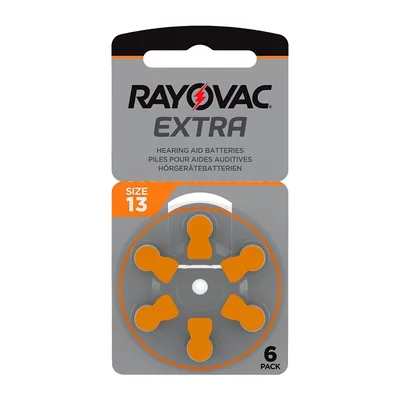 Rayovac 13 hörapparatsbatterier